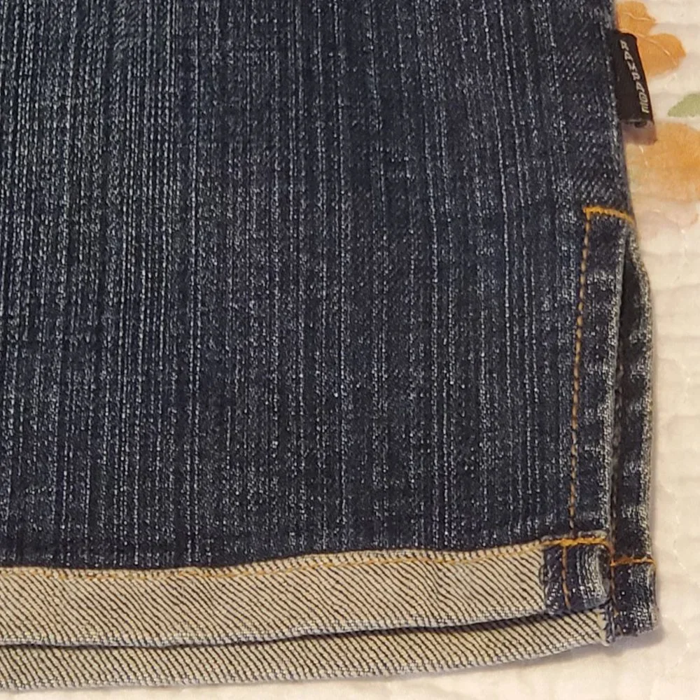 Vintage Rampage Denim Dark Blue Skirt / Mini Skirt - Picture 3 of 5